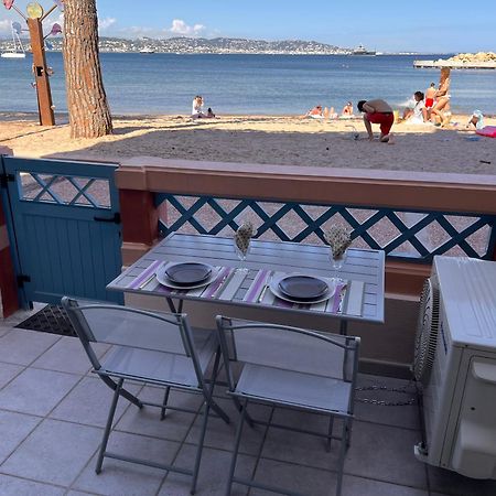 French Riviera 1 Bedroom On The Beach Facing Cannes Théoule-sur-Mer Eksteriør bilde