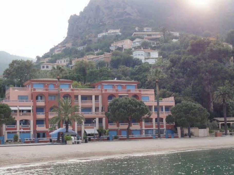 French Riviera 1 Bedroom On The Beach Facing Cannes Théoule-sur-Mer Eksteriør bilde